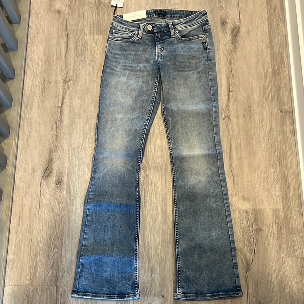Silver Jeans Blue Slim Boot Leg Denim